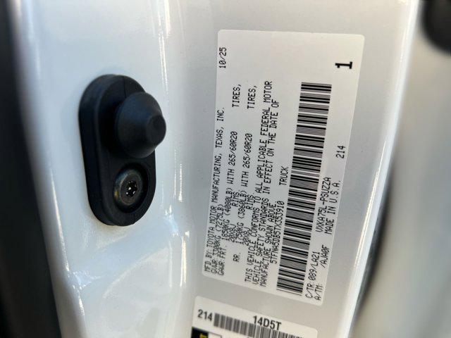 new 2026 Toyota Tundra car, priced at $66,865