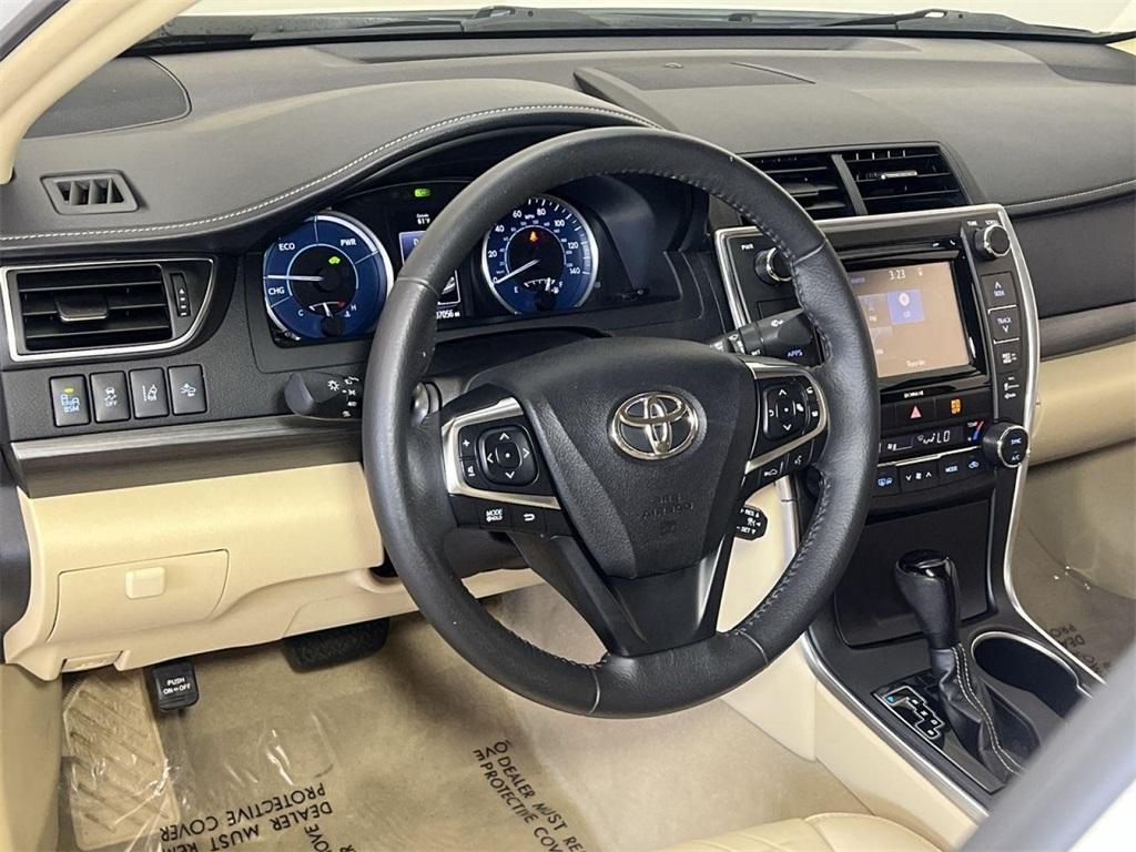 used 2017 Toyota Camry Hybrid car, priced at $17,555