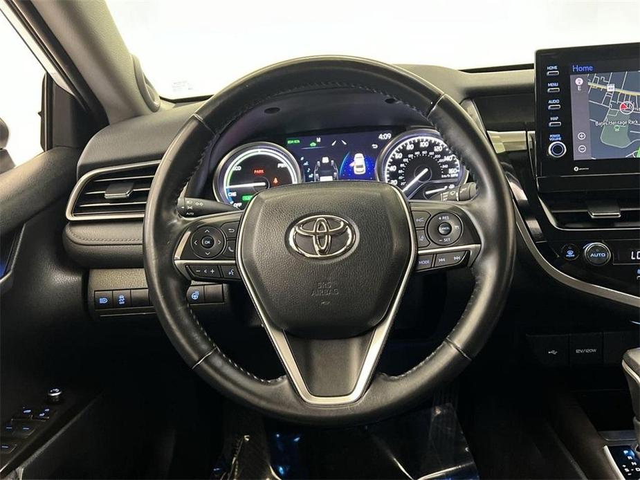 used 2021 Toyota Camry Hybrid car, priced at $27,500