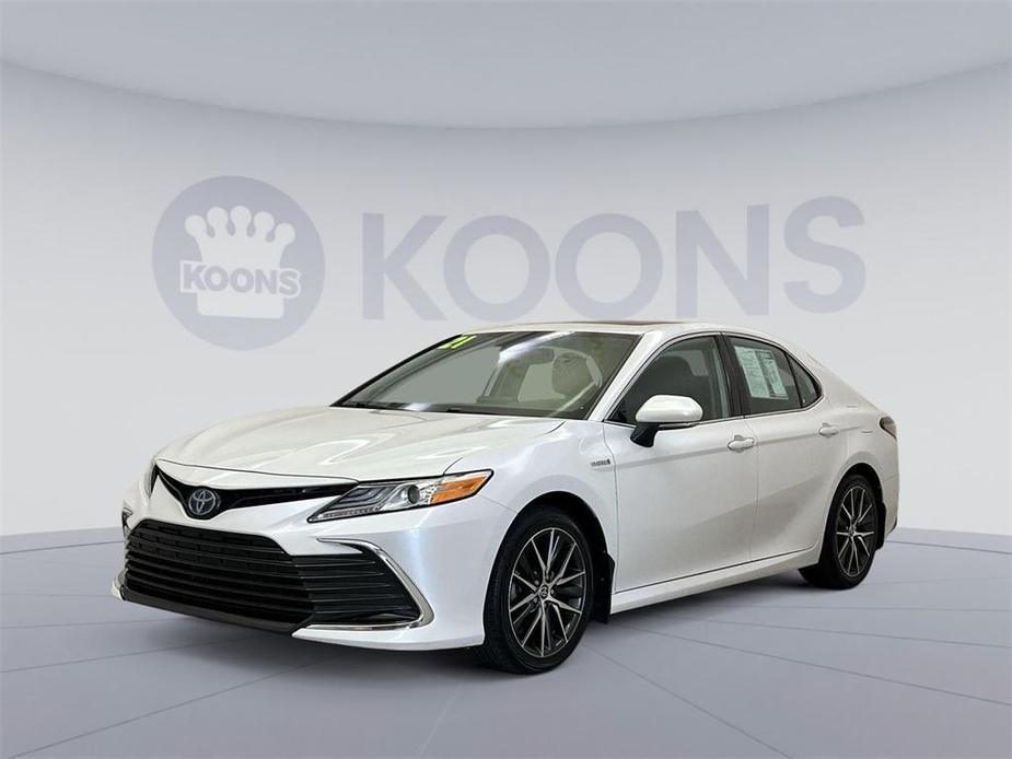 used 2021 Toyota Camry Hybrid car, priced at $29,000