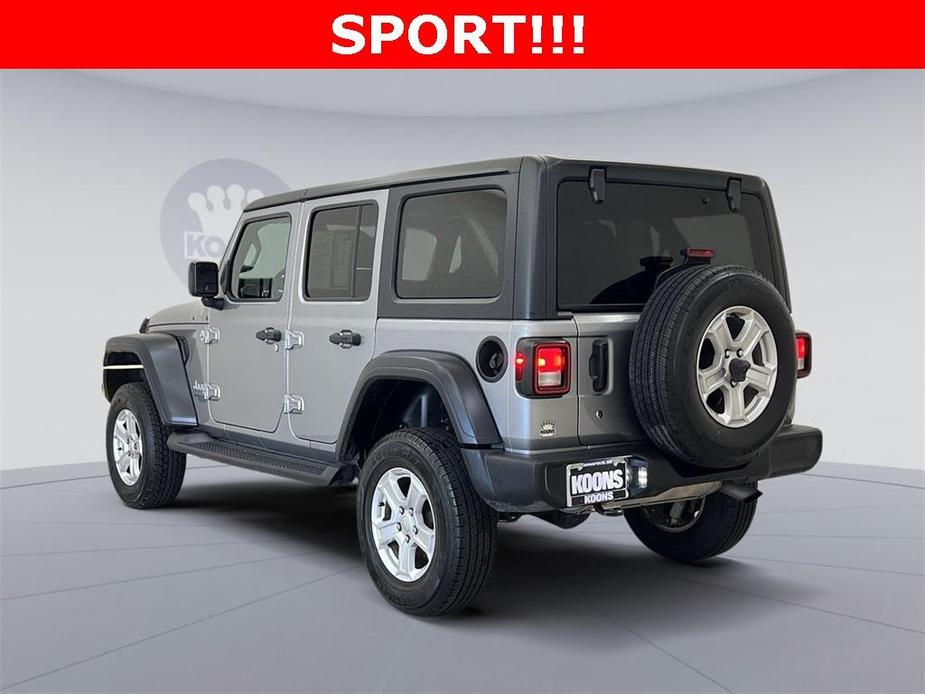 used 2020 Jeep Wrangler Unlimited car, priced at $25,000