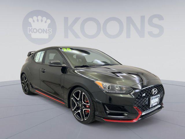 used 2020 Hyundai Veloster N car, priced at $19,854