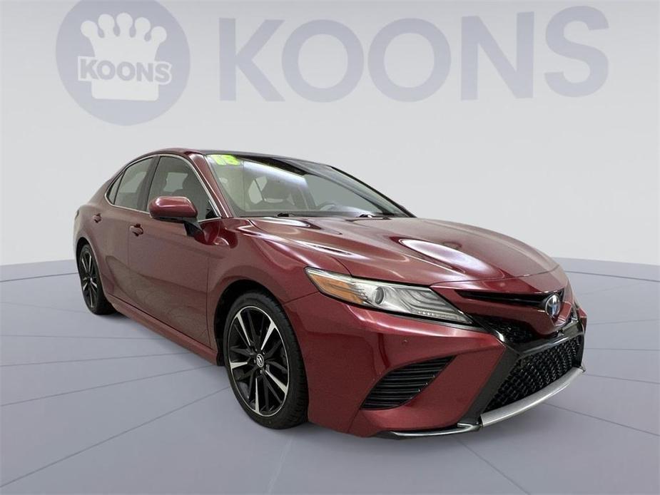used 2018 Toyota Camry car, priced at $22,500