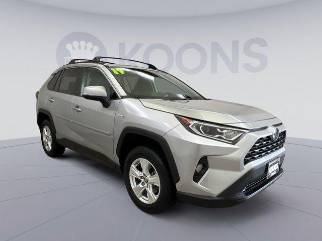 used 2019 Toyota RAV4 Hybrid car, priced at $25,000
