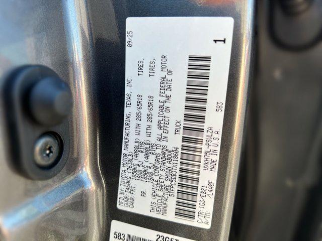 new 2026 Toyota Tundra Hybrid car, priced at $74,060