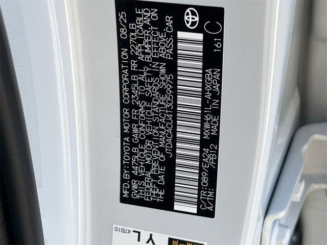 new 2026 Toyota Prius Plug-In Hybrid car, priced at $40,886