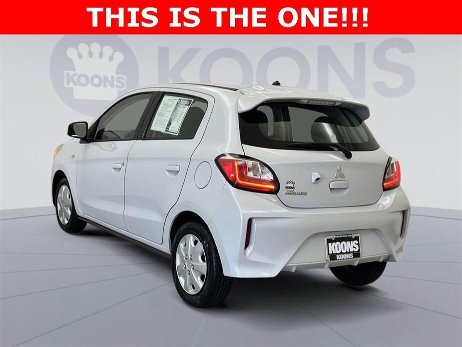 used 2021 Mitsubishi Mirage car, priced at $10,000