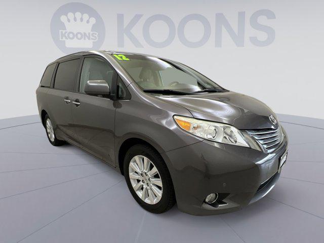 used 2012 Toyota Sienna car, priced at $9,250