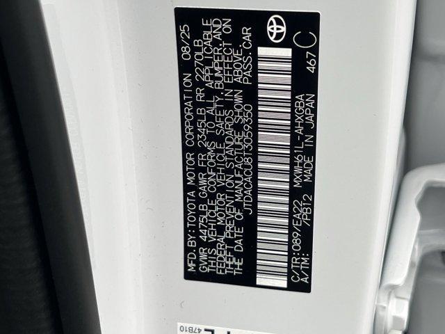 new 2026 Toyota Prius Plug-In Hybrid car, priced at $38,941