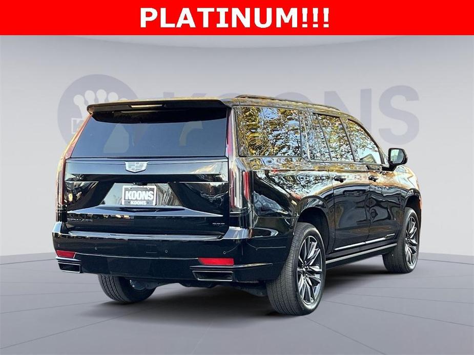 used 2023 Cadillac Escalade ESV car, priced at $92,995