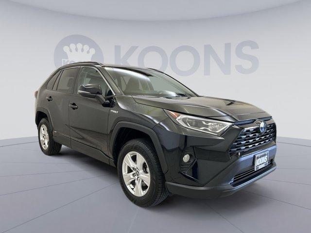 used 2021 Toyota RAV4 Hybrid car, priced at $25,504