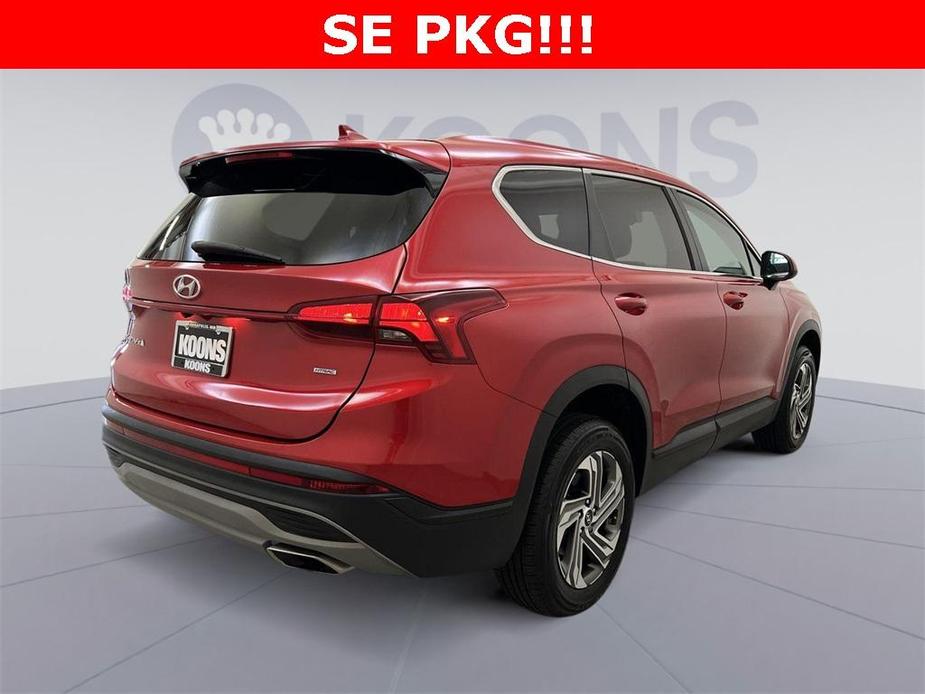 used 2021 Hyundai Santa Fe car, priced at $19,800