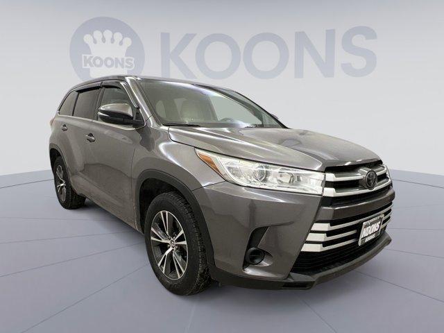 used 2018 Toyota Highlander car, priced at $18,486