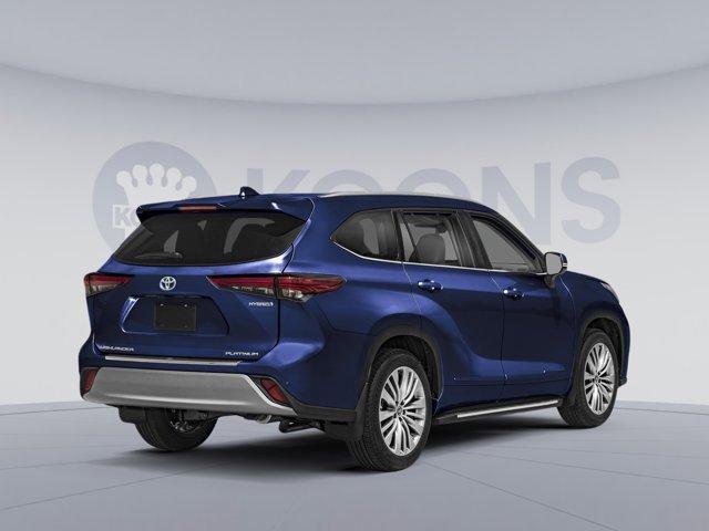 new 2025 Toyota Highlander Hybrid car, priced at $55,803