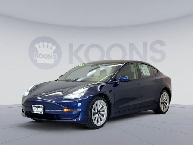 used 2022 Tesla Model 3 car, priced at $22,627