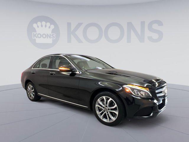 used 2018 Mercedes-Benz C-Class car, priced at $16,989