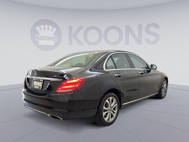 used 2018 Mercedes-Benz C-Class car, priced at $16,989