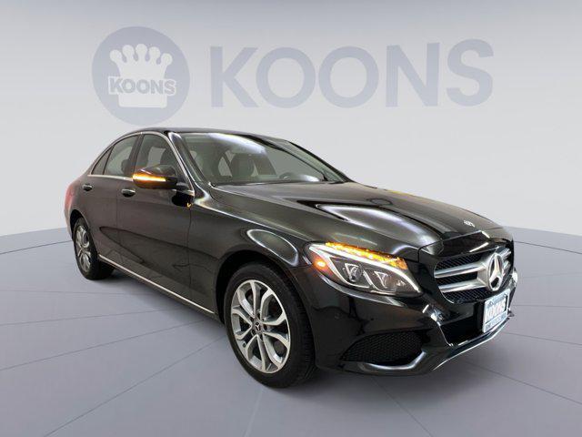 used 2018 Mercedes-Benz C-Class car, priced at $16,989