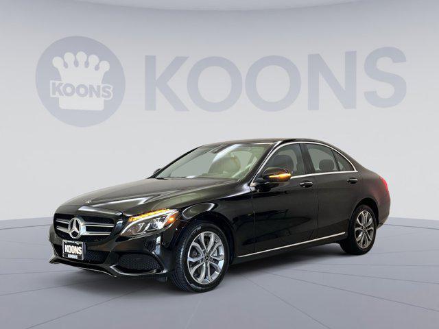 used 2018 Mercedes-Benz C-Class car, priced at $16,989