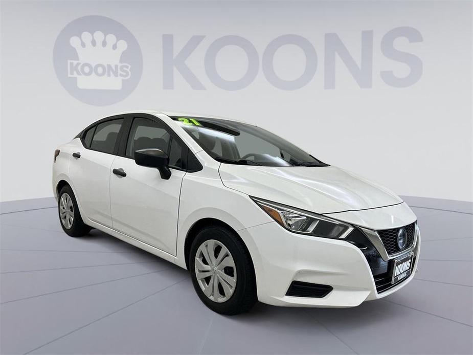 used 2021 Nissan Versa car, priced at $15,399