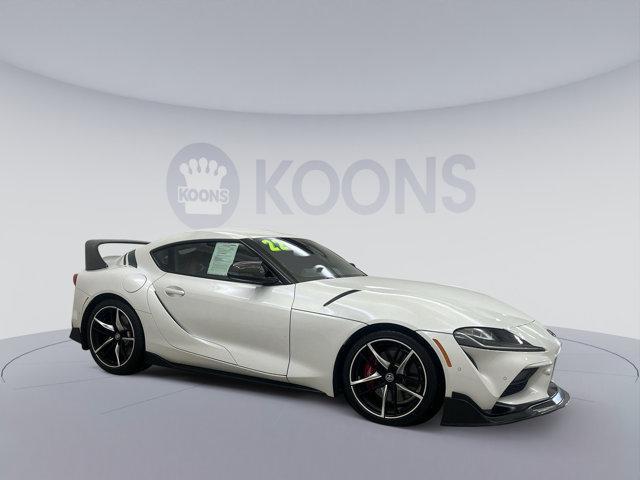 used 2022 Toyota Supra car, priced at $50,000