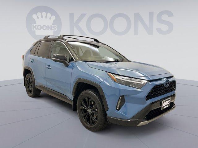 used 2022 Toyota RAV4 Hybrid car, priced at $34,500