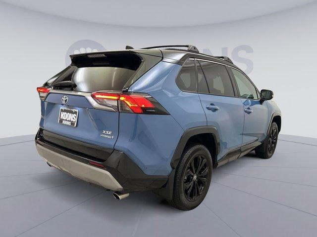 used 2022 Toyota RAV4 Hybrid car, priced at $34,500