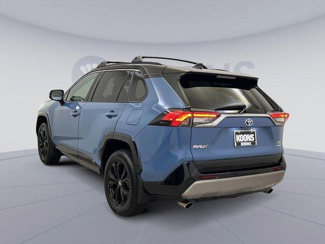 used 2022 Toyota RAV4 Hybrid car, priced at $34,500