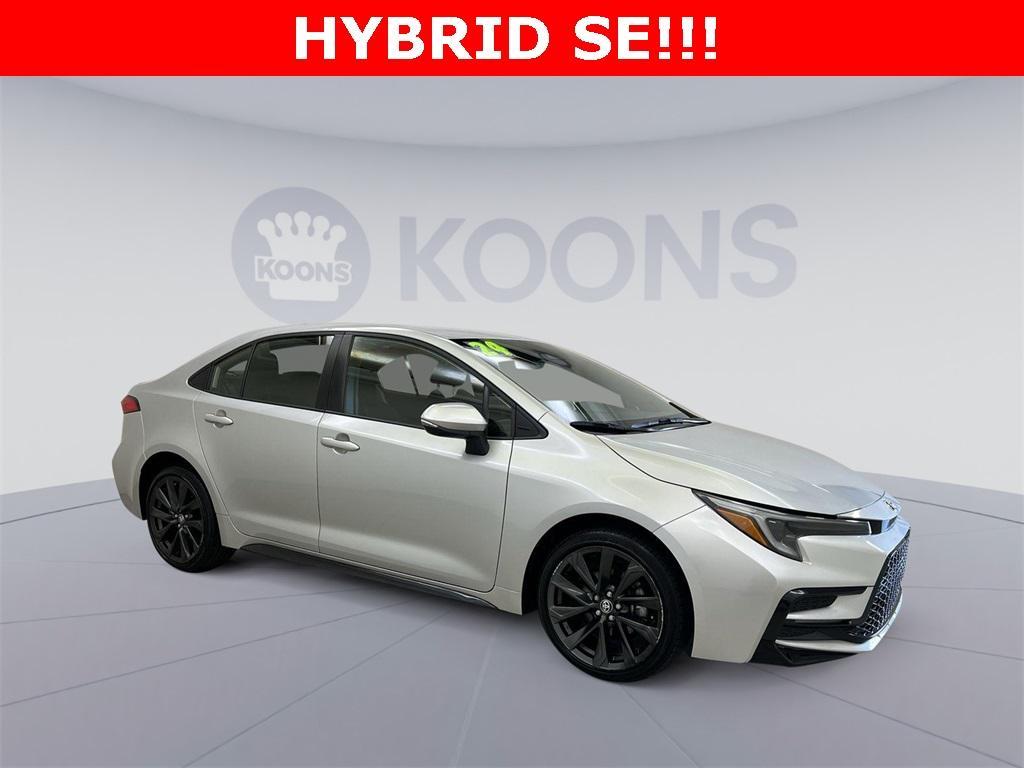 used 2024 Toyota Corolla Hybrid car, priced at $25,222