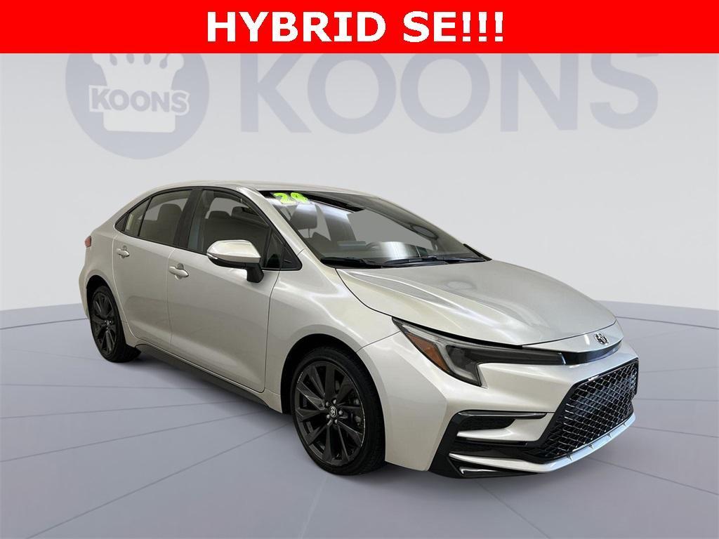 used 2024 Toyota Corolla Hybrid car, priced at $25,222