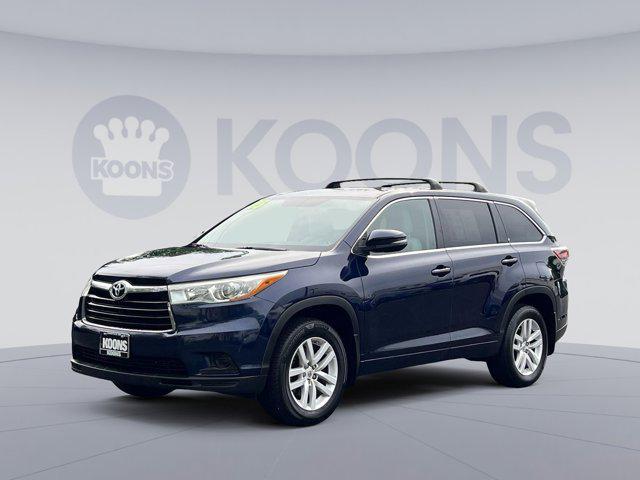 used 2015 Toyota Highlander car, priced at $16,009
