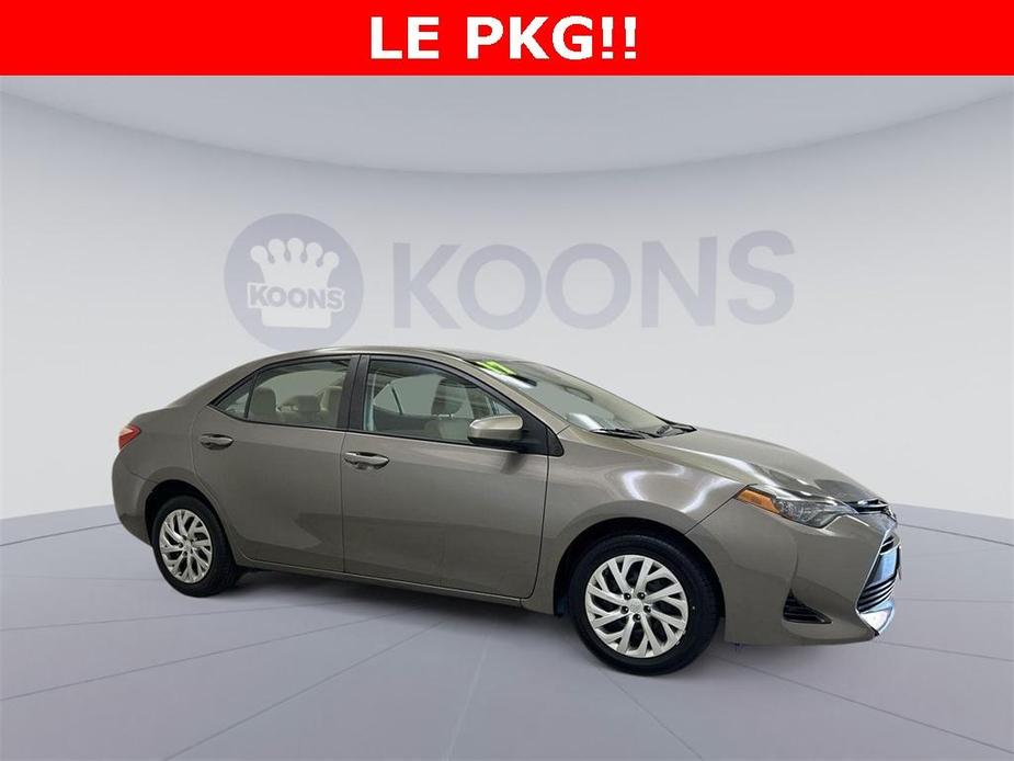 used 2017 Toyota Corolla car, priced at $15,000