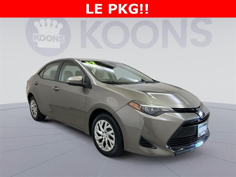 used 2017 Toyota Corolla car, priced at $15,000