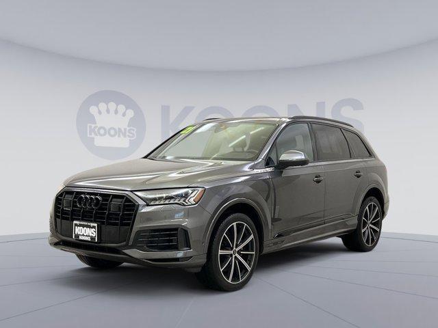 used 2021 Audi Q7 car, priced at $31,660