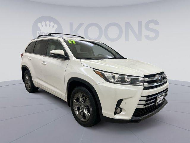 used 2017 Toyota Highlander car, priced at $22,900