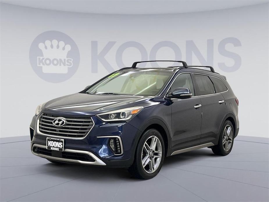 used 2017 Hyundai Santa Fe car, priced at $15,500