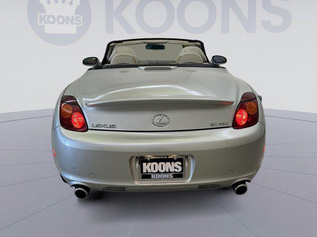used 2003 Lexus SC 430 car, priced at $12,500