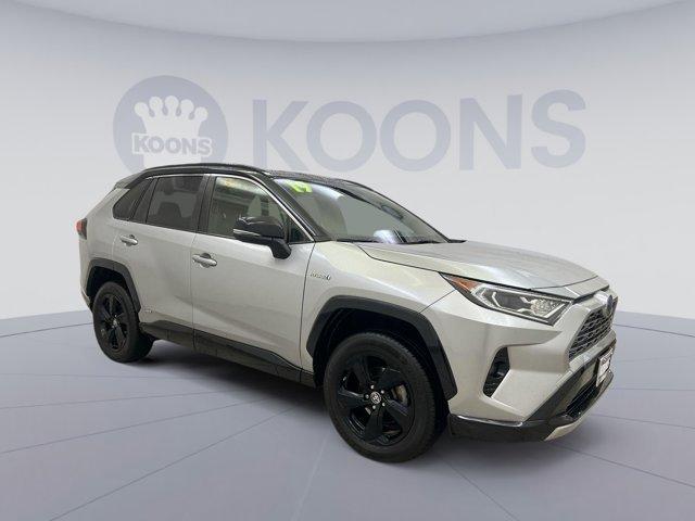 used 2019 Toyota RAV4 Hybrid car, priced at $24,500