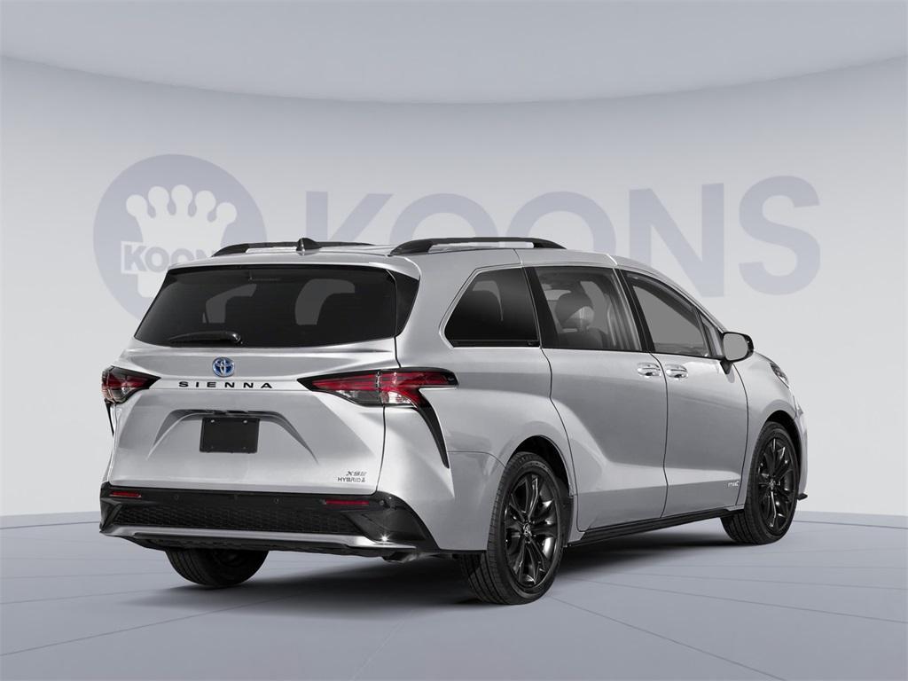 new 2025 Toyota Sienna car, priced at $50,465