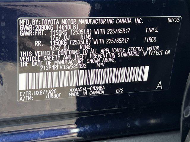 new 2025 Toyota RAV4 car, priced at $34,753