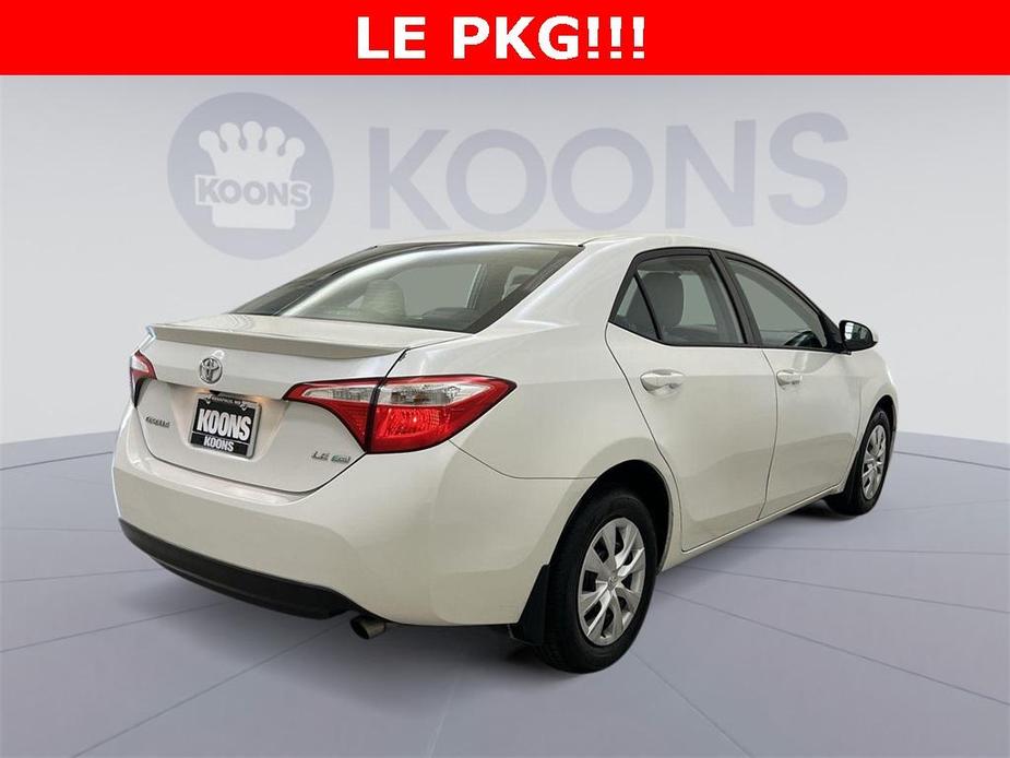 used 2016 Toyota Corolla car, priced at $16,399