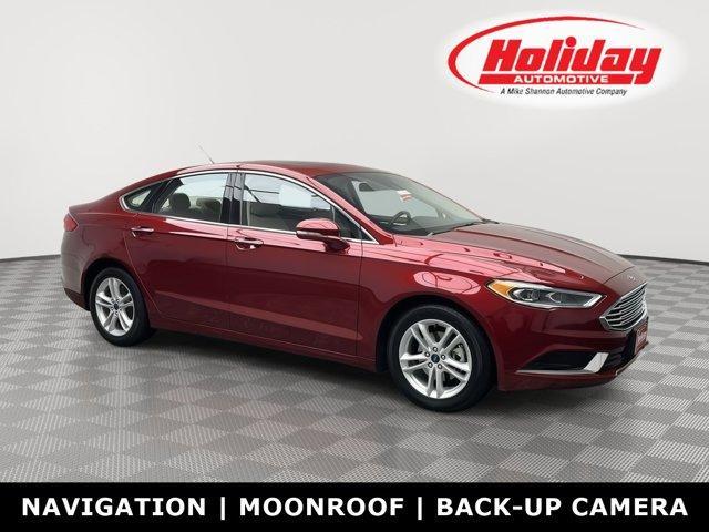 used 2018 Ford Fusion car, priced at $15,990