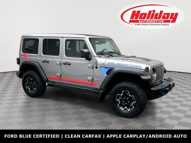 used 2021 Jeep Wrangler Unlimited 4xe car, priced at $33,990