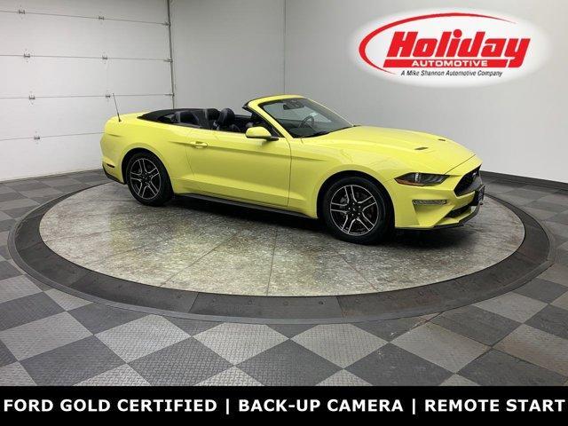 used 2021 Ford Mustang car, priced at $25,750