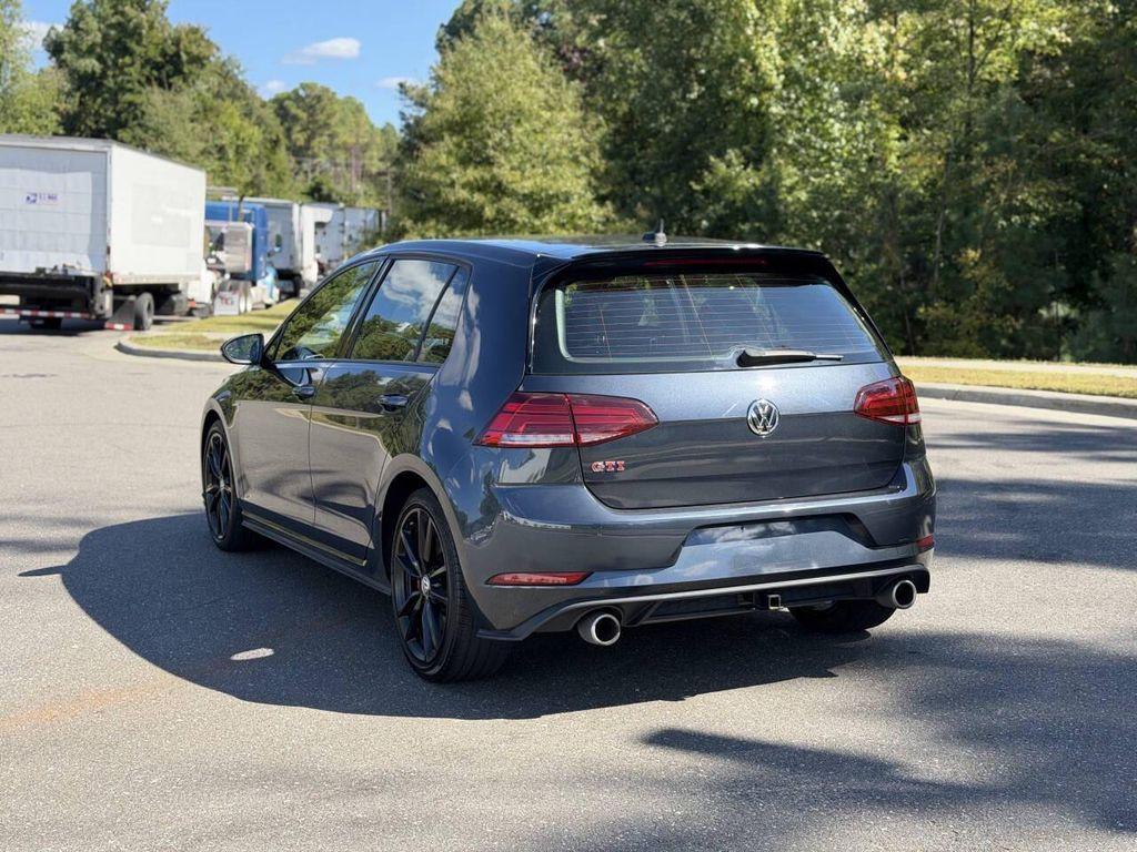 used 2021 Volkswagen Golf GTI car, priced at $20,400