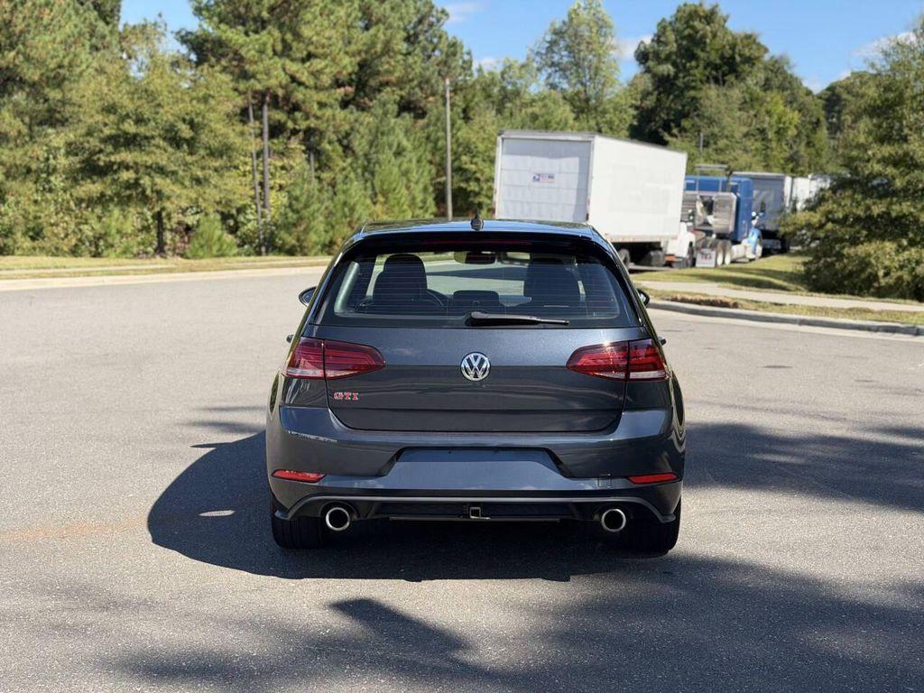 used 2021 Volkswagen Golf GTI car, priced at $20,400