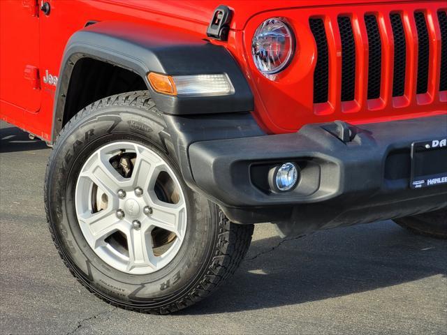 used 2021 Jeep Wrangler Unlimited car, priced at $28,888