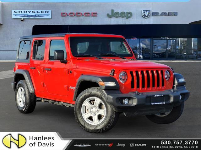 used 2021 Jeep Wrangler Unlimited car, priced at $28,888