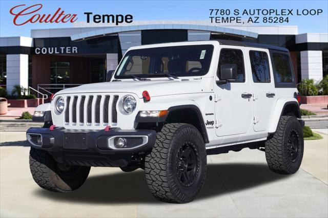 used 2020 Jeep Wrangler Unlimited car, priced at $26,998