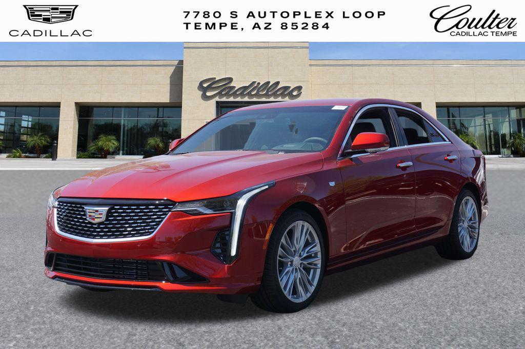 new 2025 Cadillac CT4 car, priced at $43,615